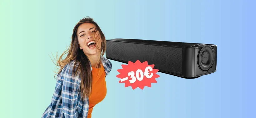 Soundbar Creative con USB e Bluetooth a 30€ in MENO (Amazon)