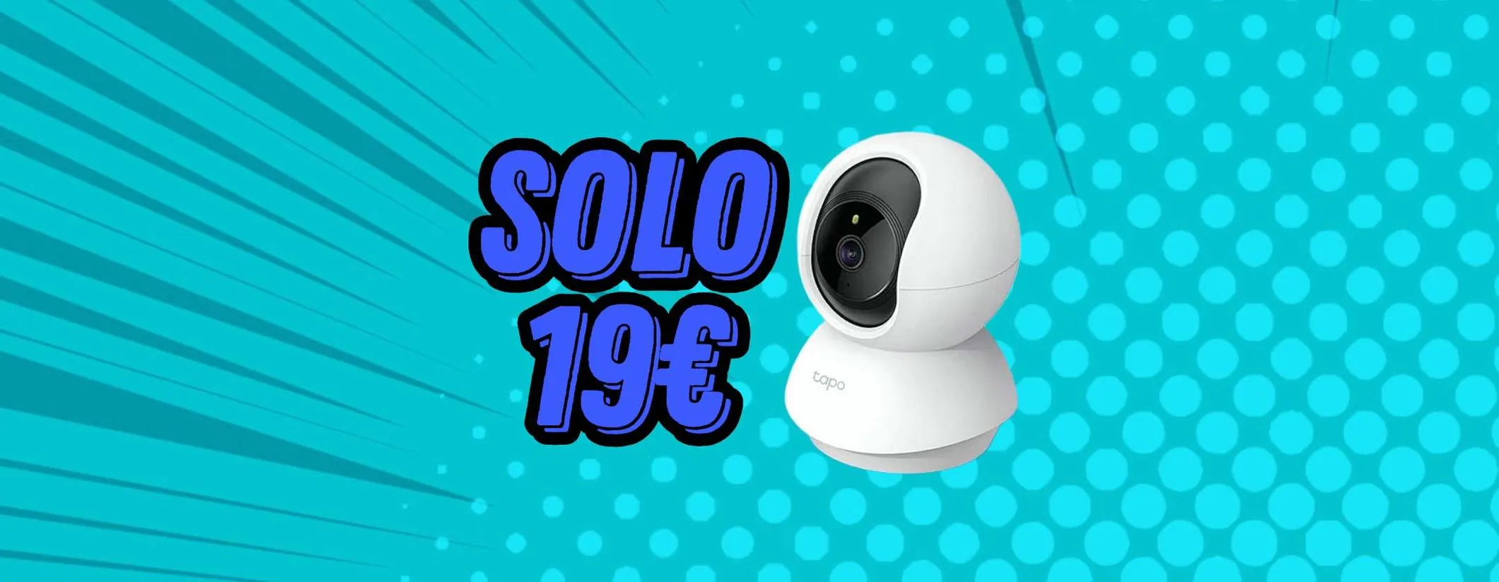 Tapo C210 è la Telecamera WiFi più amata: oggi a meno di 20€ su Amazon