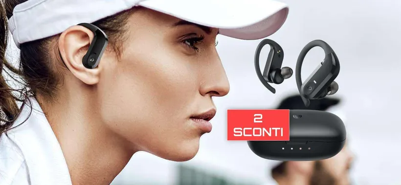 Auricolari SoundPEATS S5: tutta la musica che vuoi mentre ti alleni (37€)