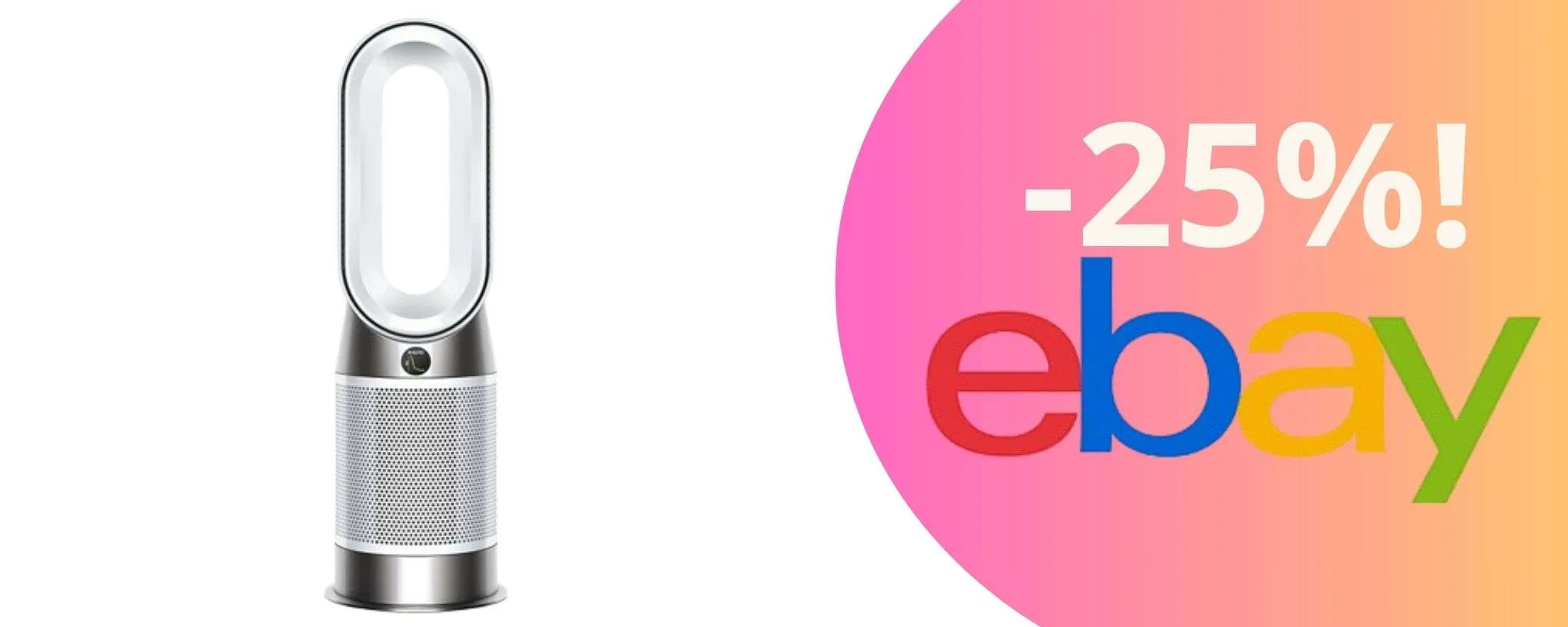 Il Dyson HP10 purificatore e termoventilatore in offerta lampo: lo sconto da non perdere