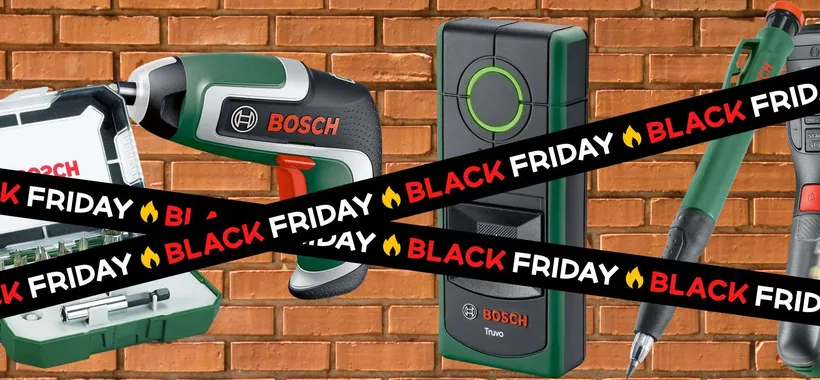 Bosch SVENDITA TOTALE per la settimana del Black Friday Amazon (da 6€ a 50€)