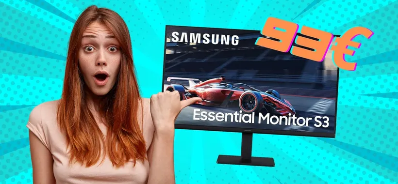 Samsung S30GD: monitor FHD da 27" con pannello IPS da 100Hz a soli 93€
