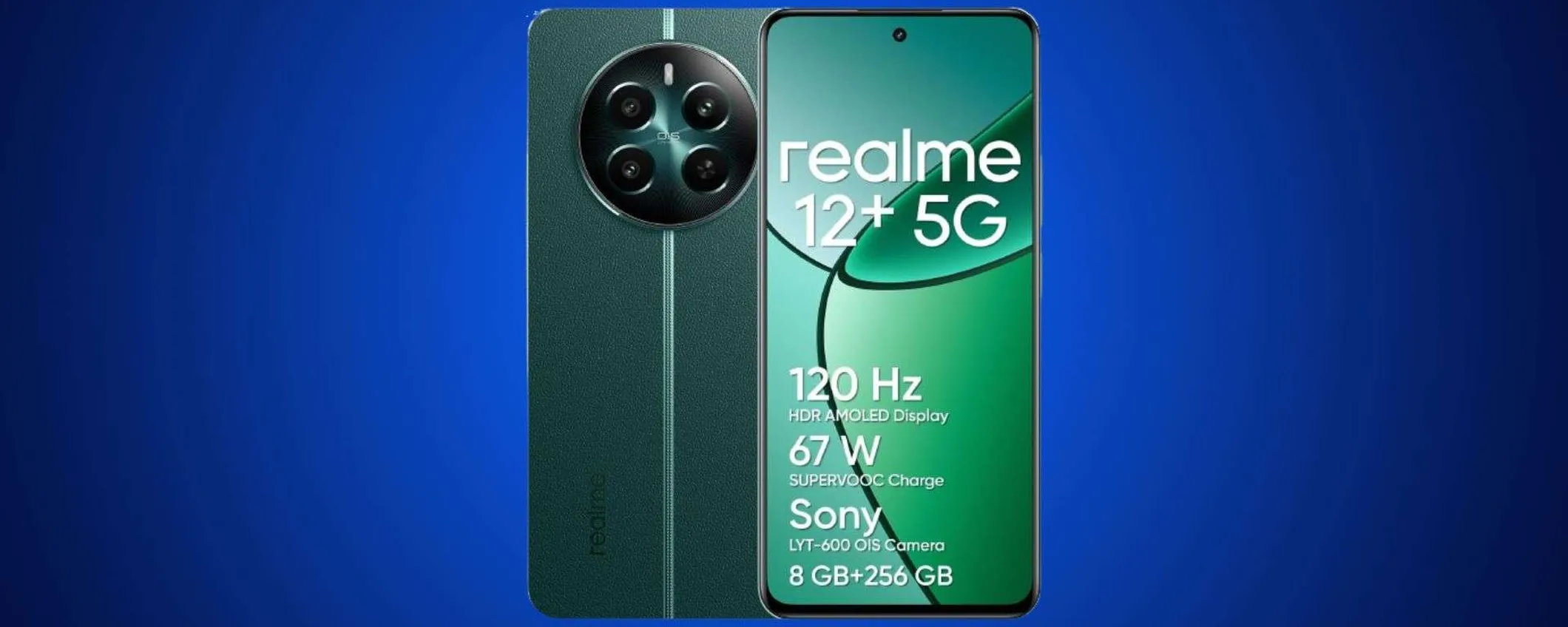 Realme 12+ 5G in offerta al MINIMO STORICO: ne rimangono ancora pochissimi
