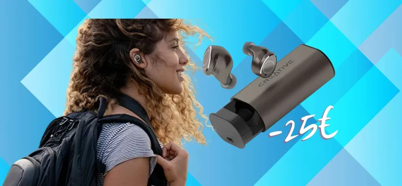 Creative Outlier Pro: auricolari true wireless MOZZAFIATO a prezzo WOW