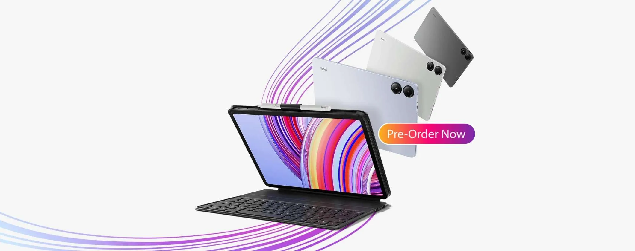 Redmi Pad Pro in PREORDINE: 50€ di sconto, keyboard cover e penna in regalo