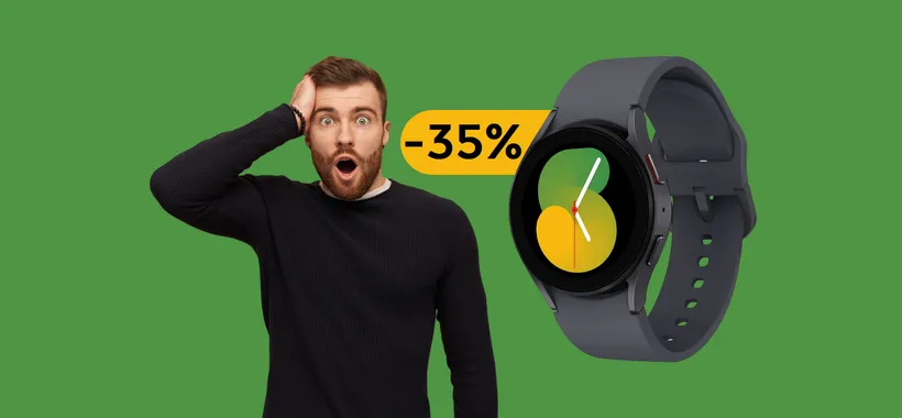 Samsung Galaxy Watch 5: la MEGA OFFERTA che aspettavi è qui (193€)