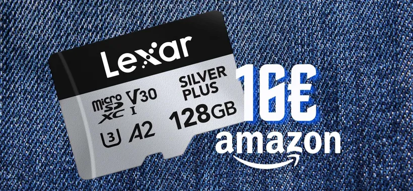 Scheda microSD Lexar A2 da 128GB con lettura da 205 MB/s a 16€