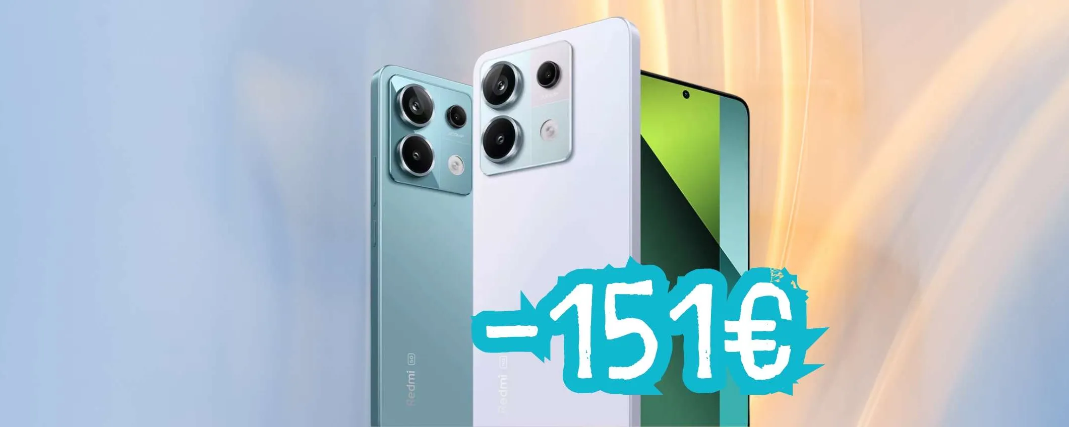 Redmi Note 13 pro 5G da 256GB scontato di 151€ con il codice segreto eBay