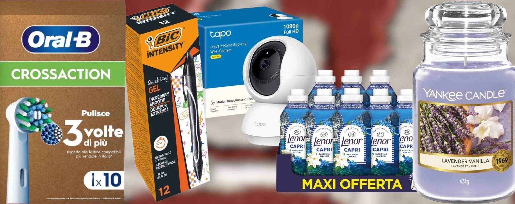 Amazon offerte PREMIUM da 15€ a 30€: Lenor, TP-Link, Yankee Candle e altri