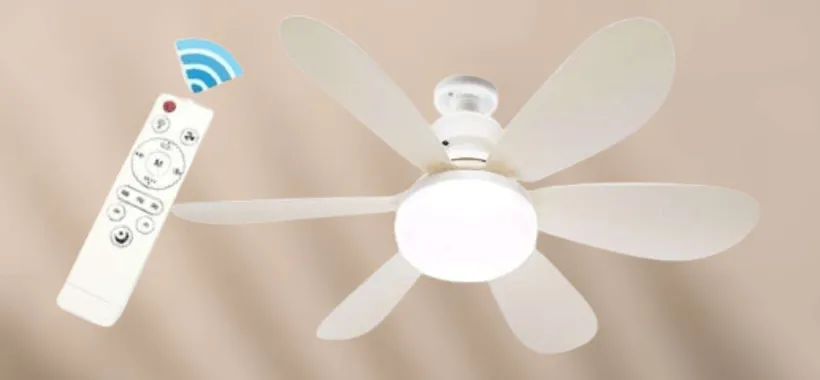 Questo ventilatore è una GENIALATA: si attacca come una lampadina E27 (18,90€)