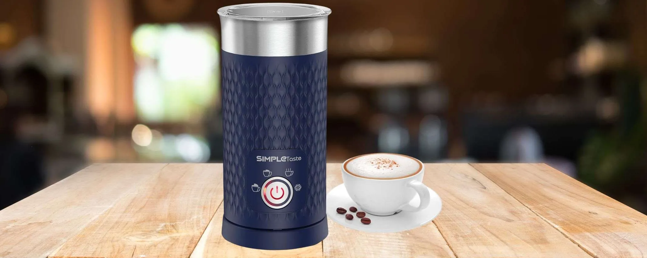 Caffetteria in casa con questo Montalatte Elettrico 4-in-1 in OFFERTA su Amazon
