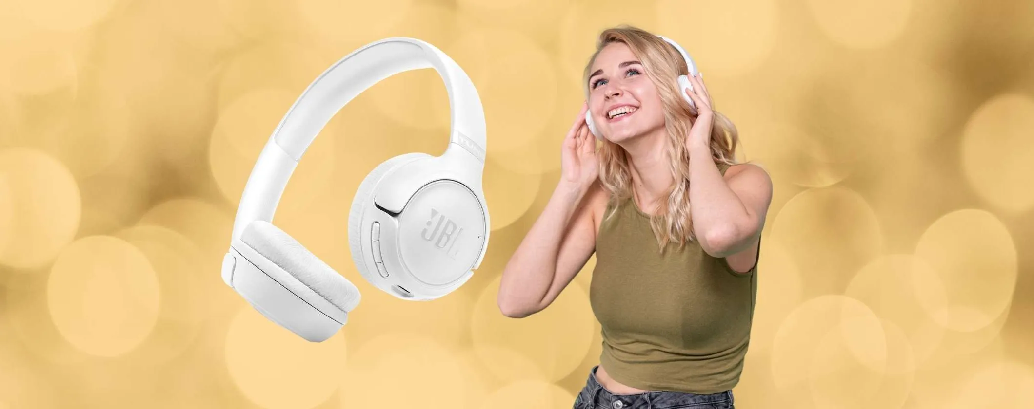 Connessione multipoint e 76 ore: le cuffie wireless JBL Tune 530 BT sono super