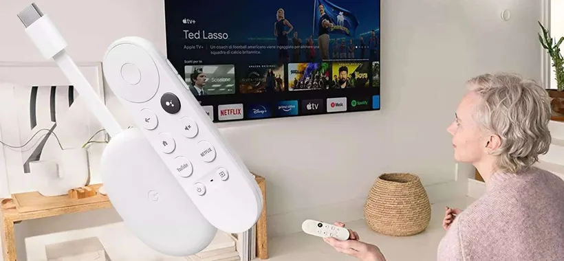 Google TV e qualunque app tu voglia sulla TV: ti serve Chromecast (29€)