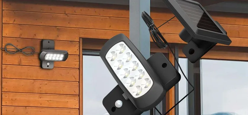Faro solare di design: bellissimo ed economico, illumina GRATIS (18€)