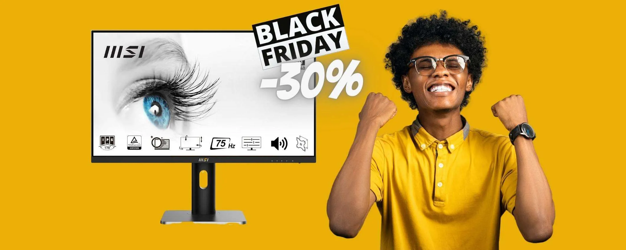 Monitor MSI Pro WQHD da 27