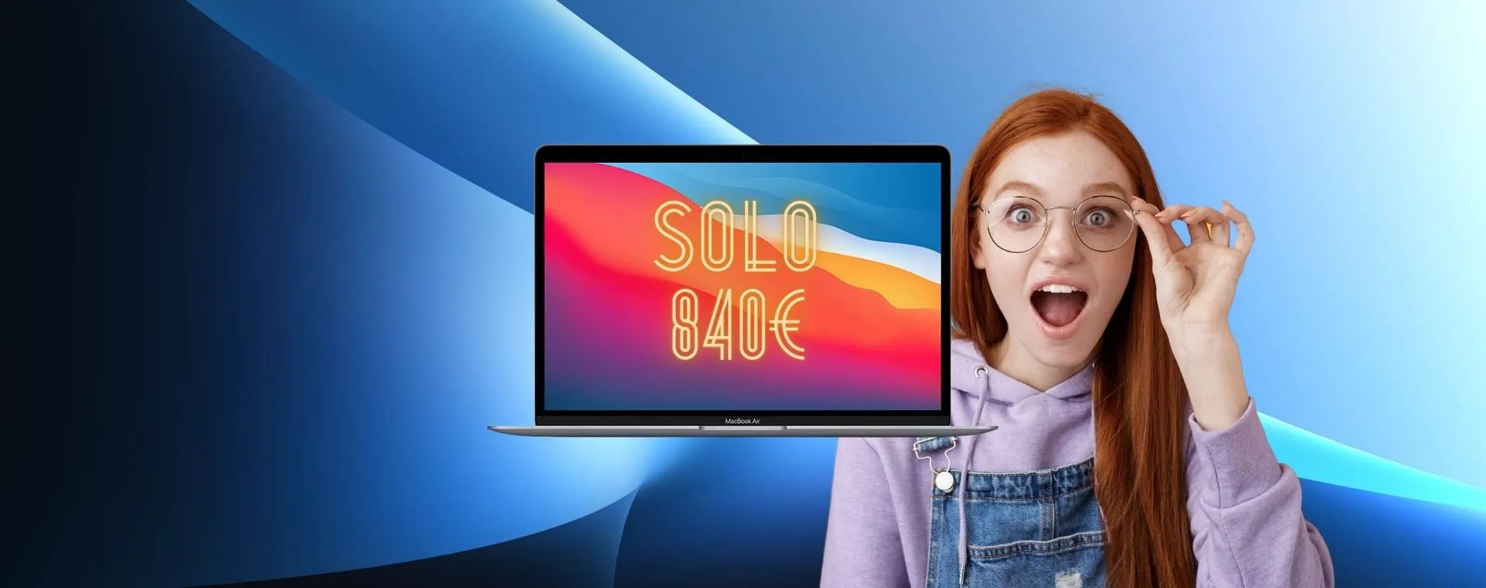 MacBook Air M1 a 840€ è da SHOCK su ePrice