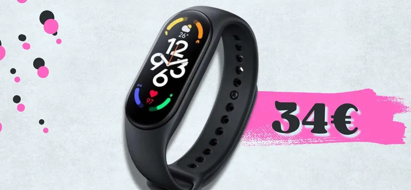 Xiaomi Mi Band 7 al polso è un gioiello TECH, meno di 40€ per farla tua