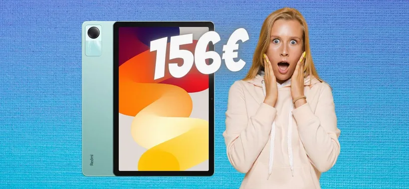 Xiaomi Redmi Pad SE da 11 pollici (8/256GB) a soli 156€ su eBay
