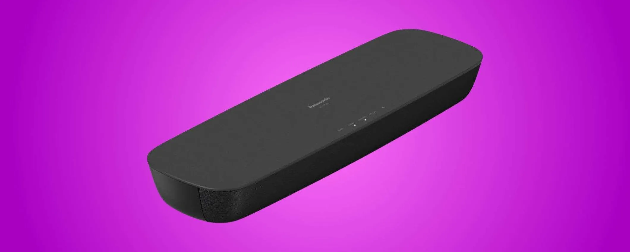Panasonic SC-HTB200EGK: soundbar compatta e potente in offerta su Amazon