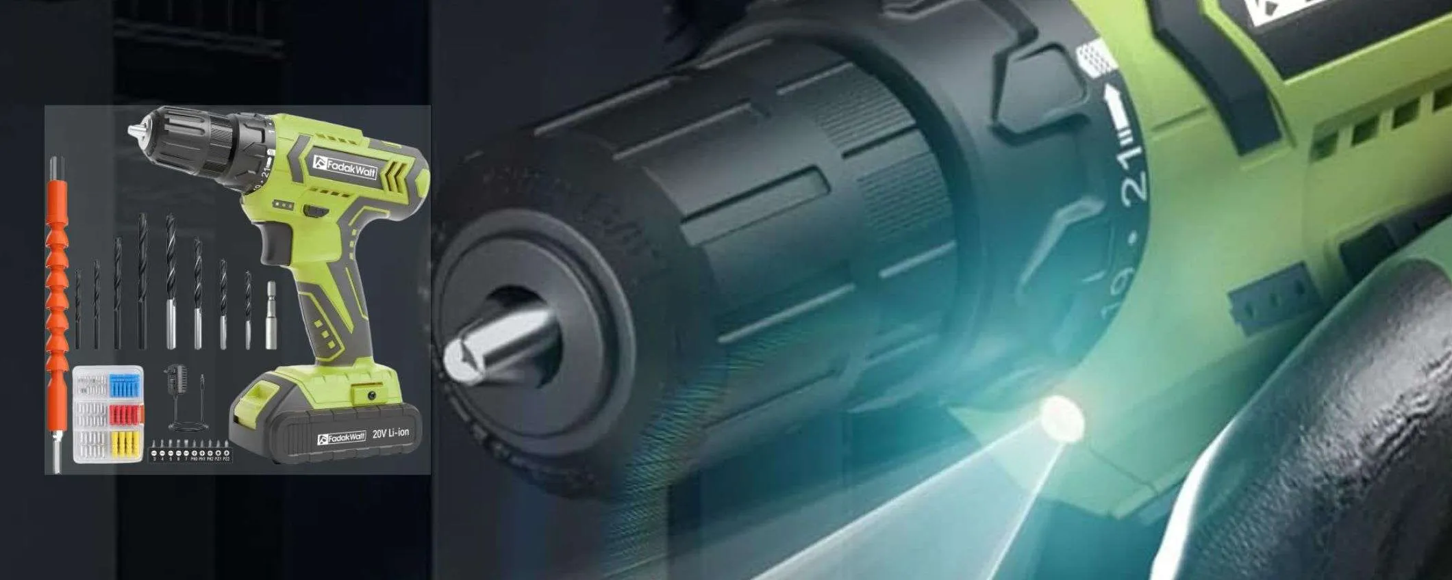 Trapano avvitatore wireless a 32€ con accessori: Amazon AFFONDA Leroy Merlin