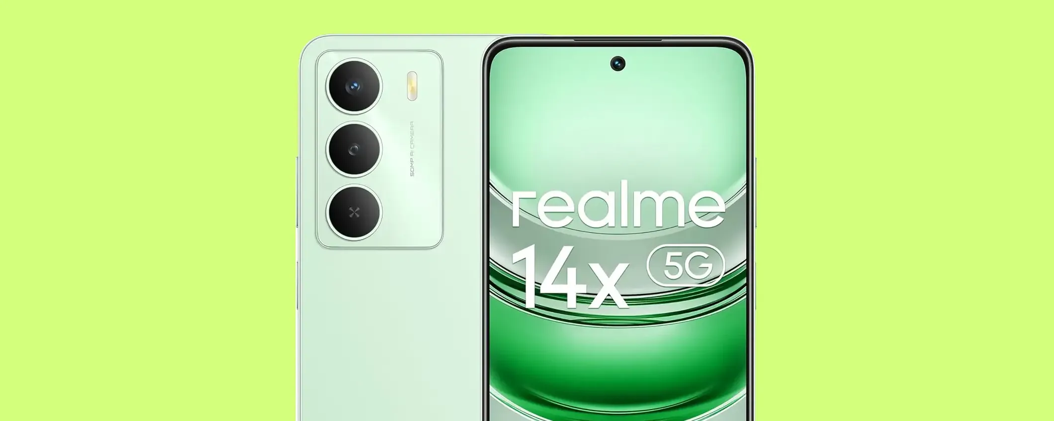 L'entry-level con 5G crolla di prezzo: realme 14x a 125€
