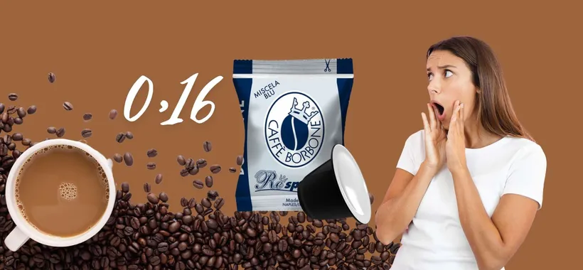 FOLLIA Capsule Caffè Borbone Nespresso a 0,16€ su eBay