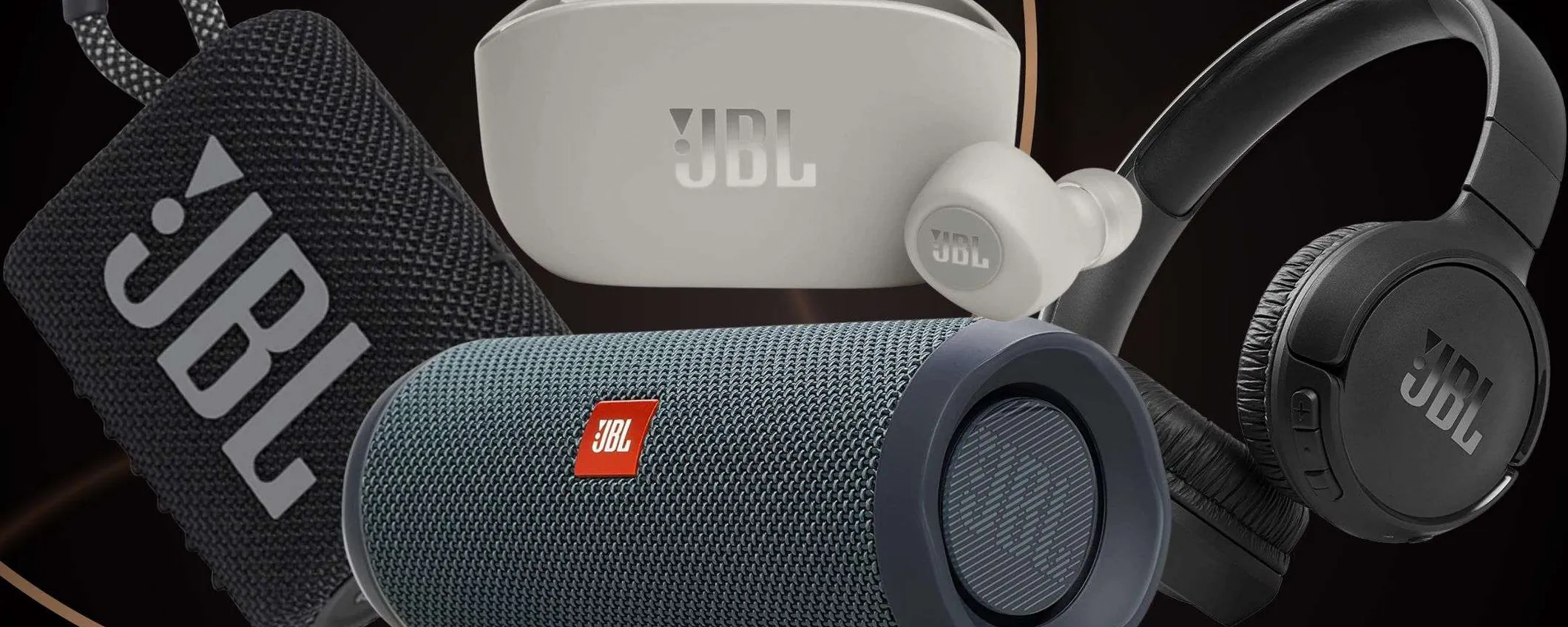 JBL, lo SVUOTA MAGAZZINO su Amazon: prodotti premium a partire da 20€