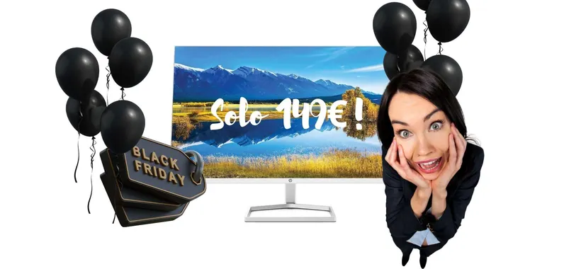 Monitor HP 27" a soli 149€: MIRACOLO Black Friday Amazon