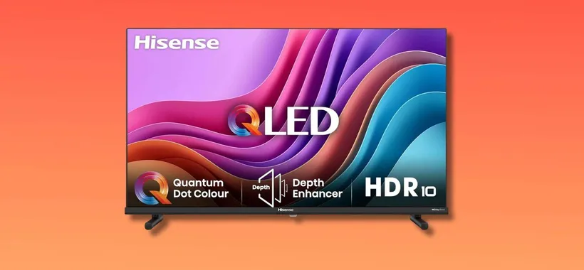 Hisense QLED 32" a 199,92€ (-21% + coupon): Dolby Atmos, HDR10 e Alexa in una smart TV compatta