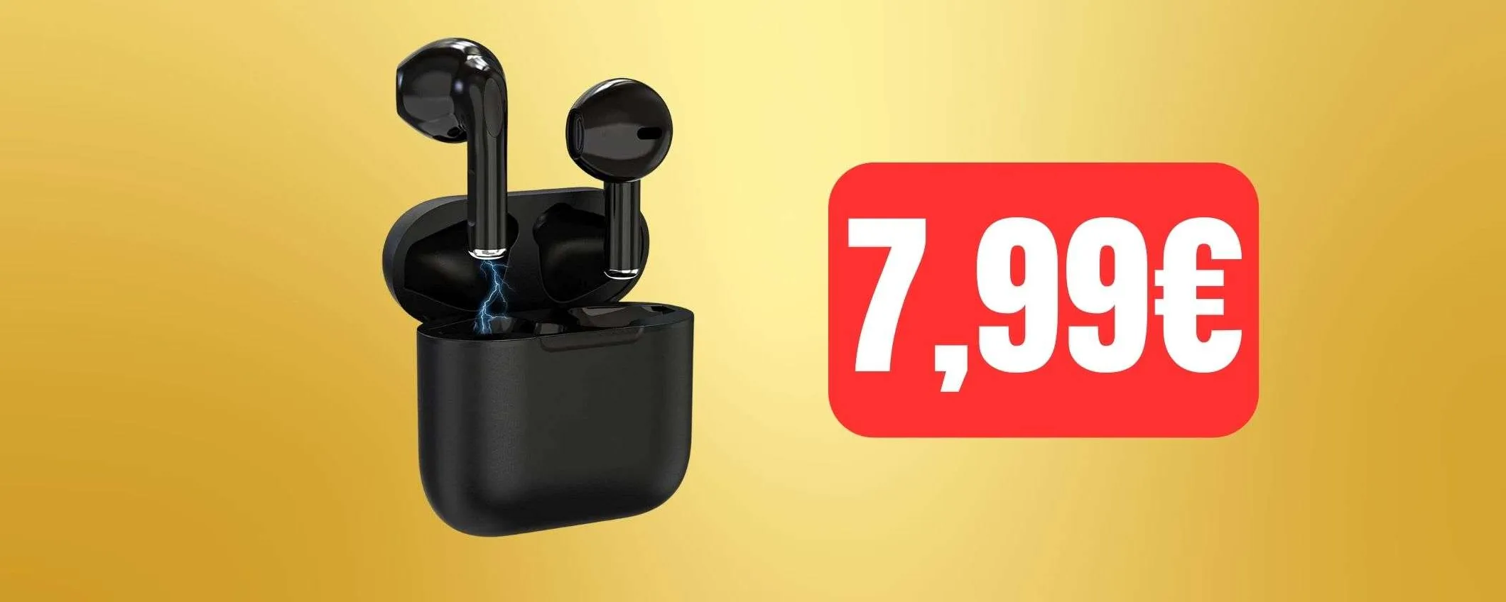 Cuffie bluetooth in CLAMOROSO ERRORE DI PREZZO su Amazon (7,99€)