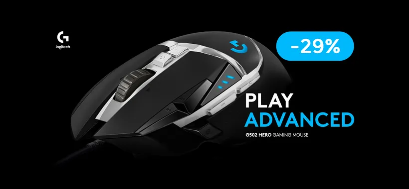 Mouse Logitech regolabile e personalizzabile, anche nel peso (67€)
