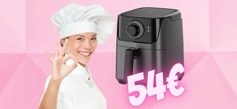 Friggitrice ad aria Electrolux: compatta ed ECONOMICA, solo 54€