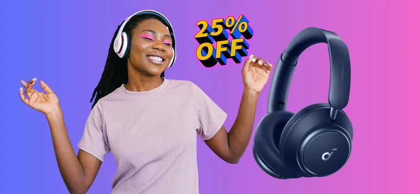 Soundcore Space Q45: cuffie Bluetooth eccellenti a prezzo imperdibile (-25%)