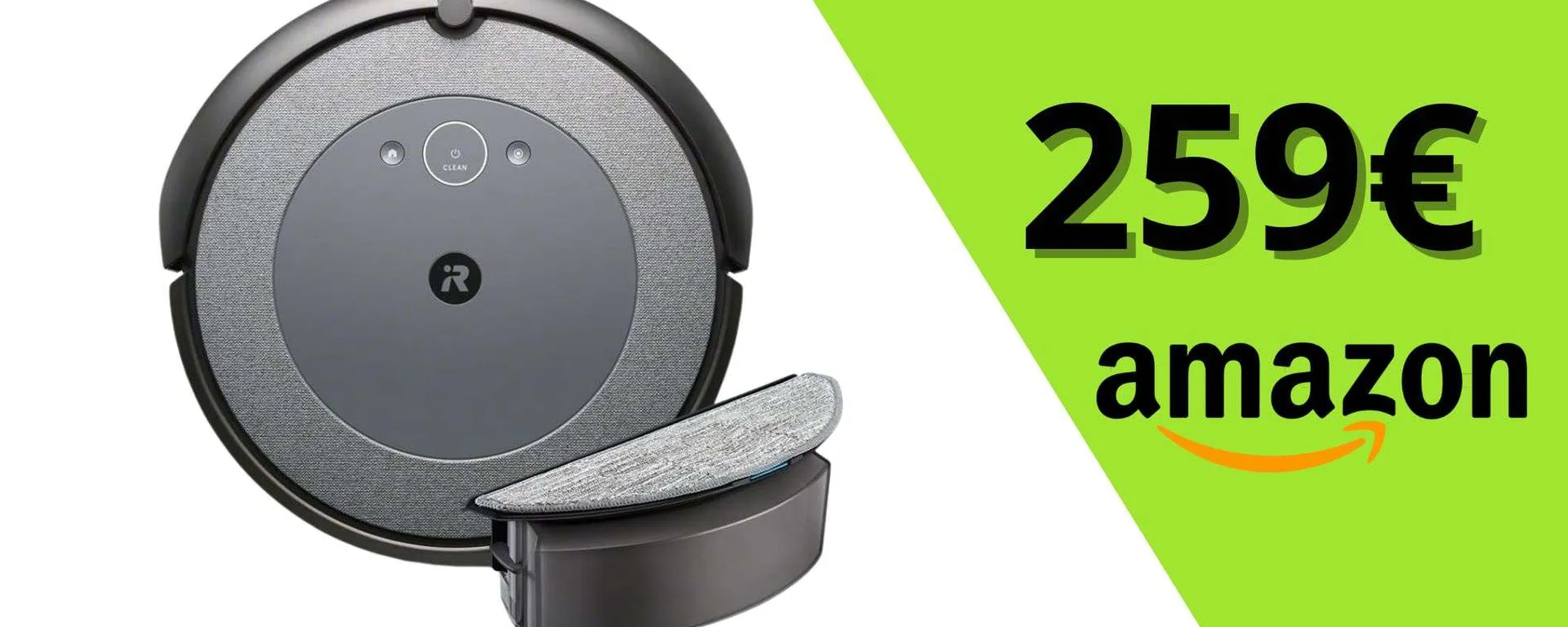 iRobot Roomba Combo i5, promo strepitosa: tuo con il 42% di sconto (Amazon)