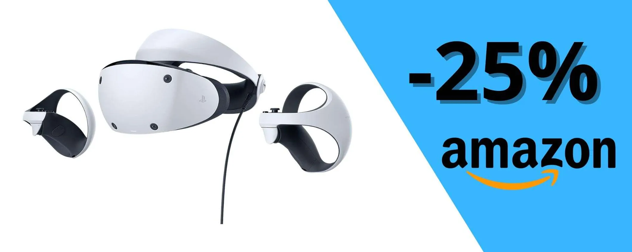 PlayStation VR2 a 449,99€: visore next-gen per PS5 con MAXI sconto del 25%