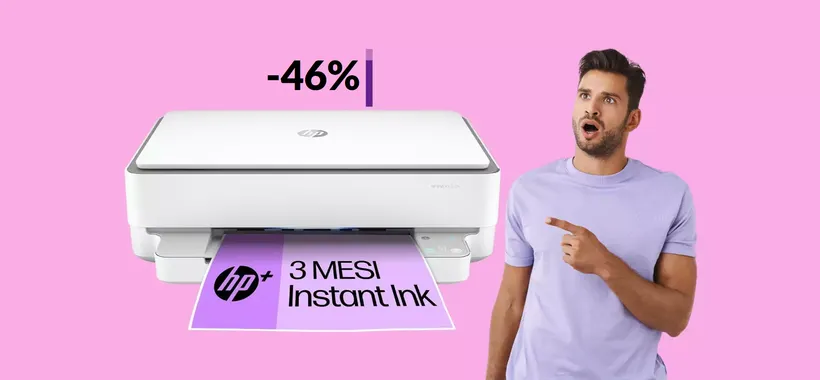Stampante multifunzione HP: puoi usarla anche con lo smartphone