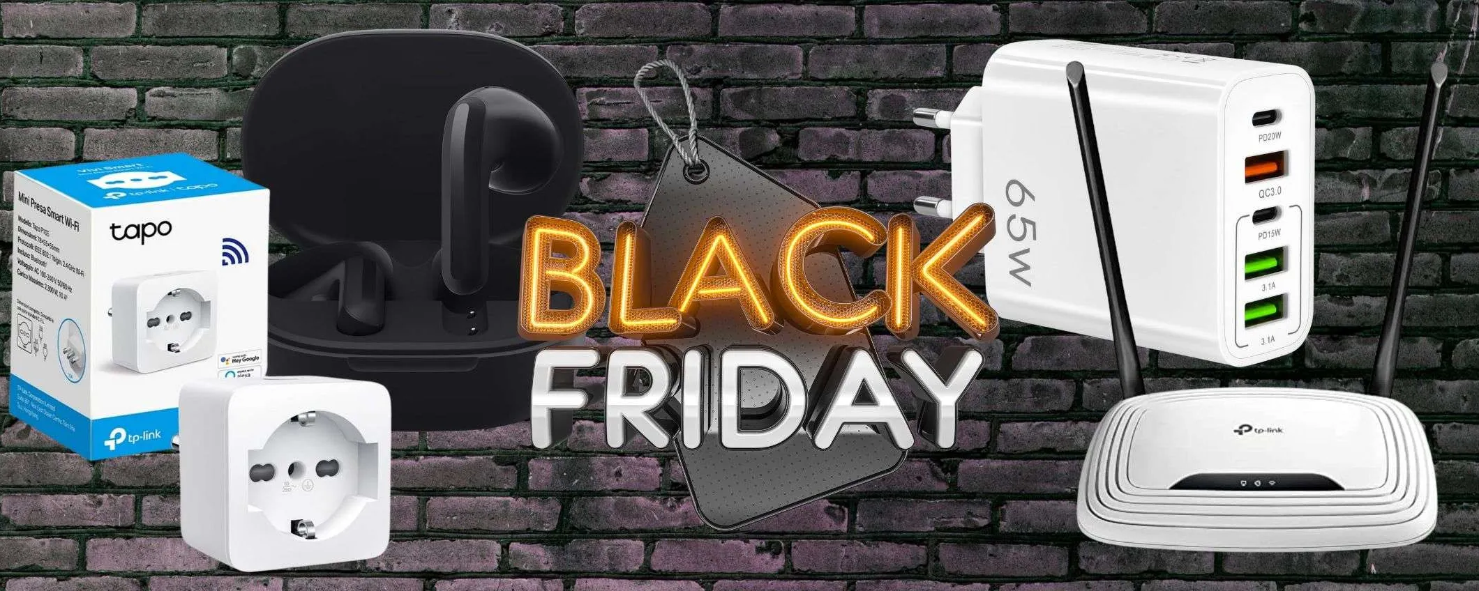 Amazon, anticipo FOLLE di Black Friday: 10 bombe TECH a (molto) meno di 20€