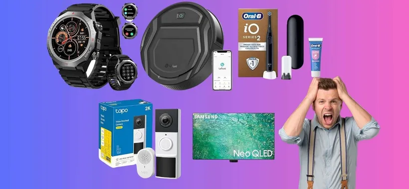 Elettronica a prezzi sgretolati su Amazon: 5 BOMBE in sconto a più del 50%