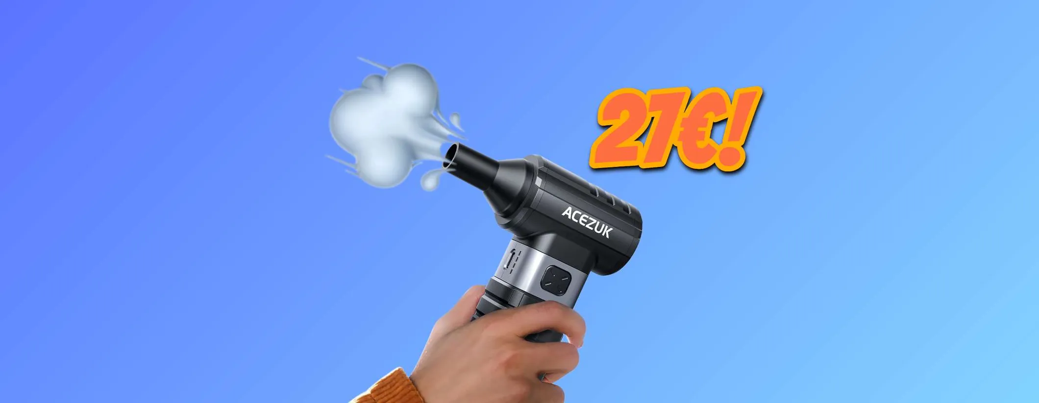 Compressore Aria Portatile a soli 27€: su Amazon è il caos