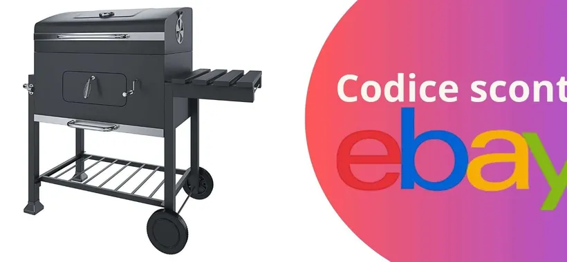 Non fartelo sfuggire: BBQ a carbone con termometro e ruote in super sconto!