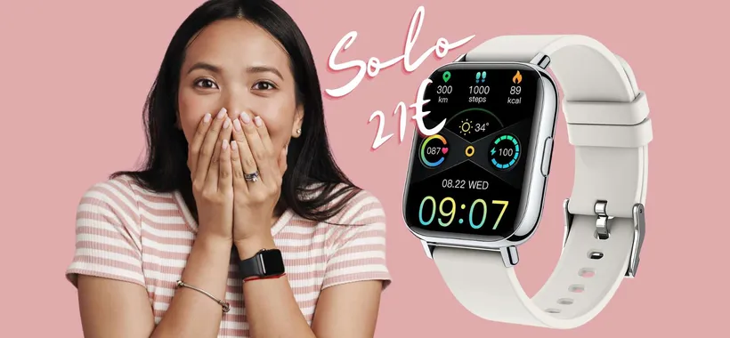 Smartwatch elegante e impermeabile con tante funzioni tuo a soli 21€