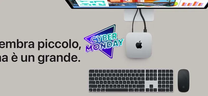 Apple Mac mini M4 a soli 569€ per il Cyber Monday di Amazon