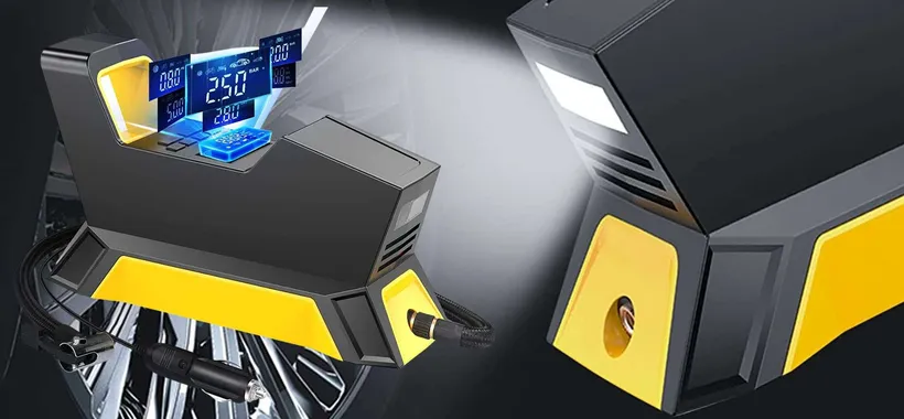 Compressore portatile perfetto per l'auto a prezzo SBRICIOLATO (19€)