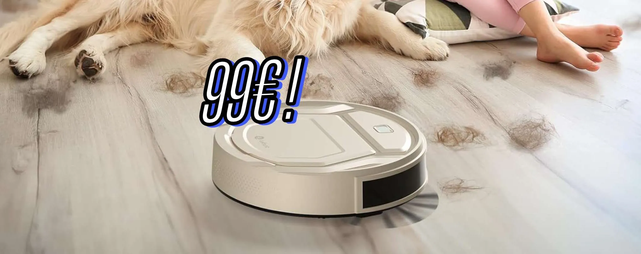 Da 299€ a 89€ il Robot Aspirapolvere LEFANT M210 su Amazon