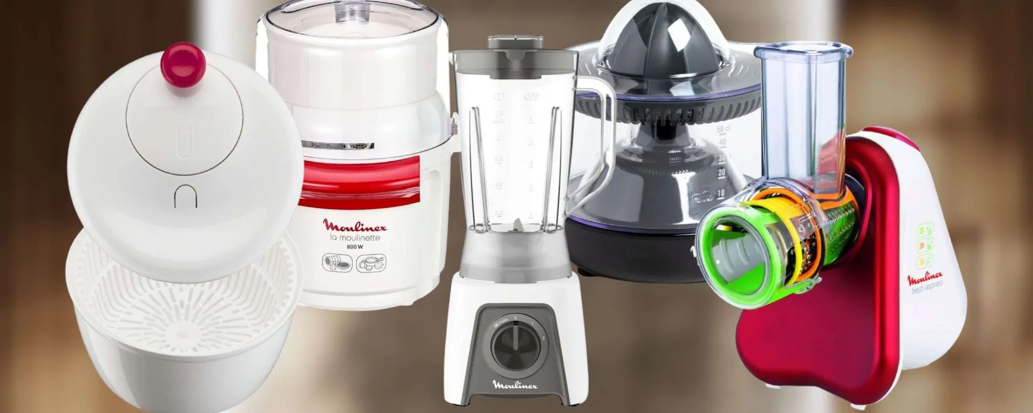 Moulinex sconti da SVUOTATUTTO su Amazon: occasioni da 14,90€