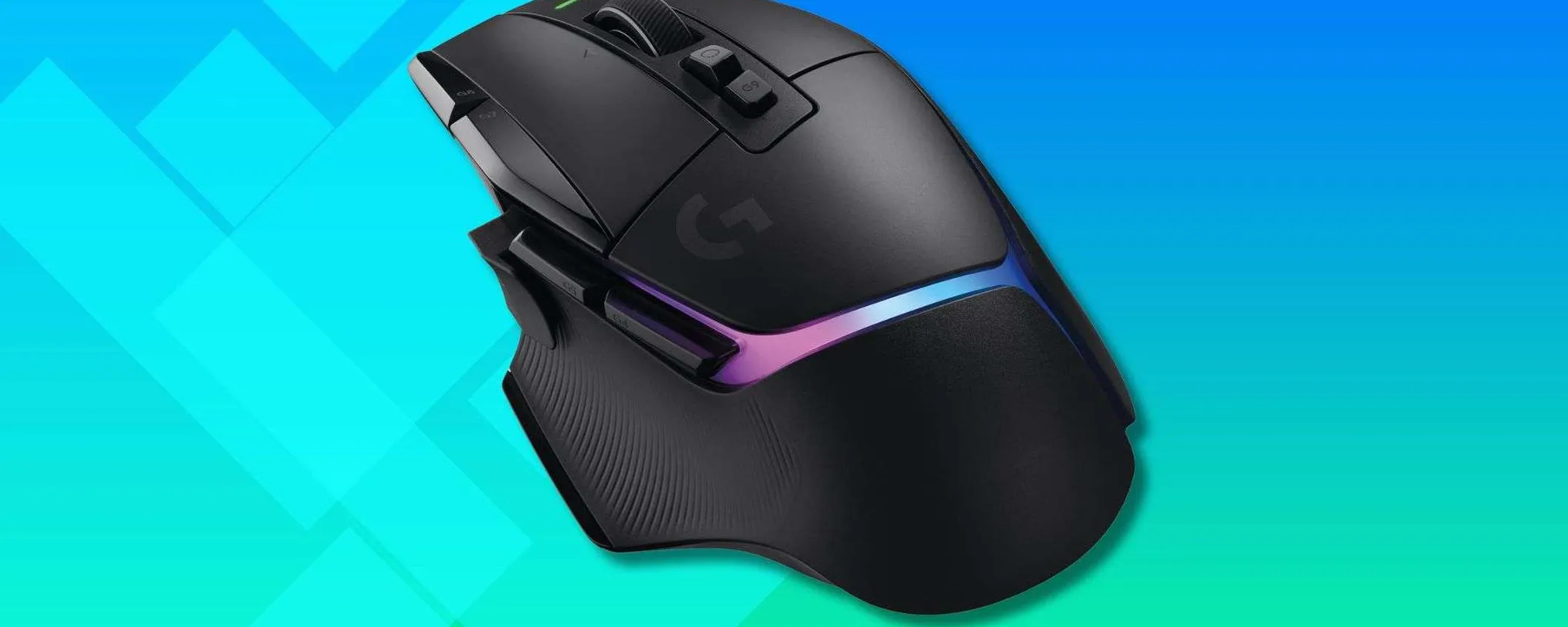 Logitech G502 X PLUS in super offerta: il mouse da gaming wireless definitivo a prezzo shock su Amazon