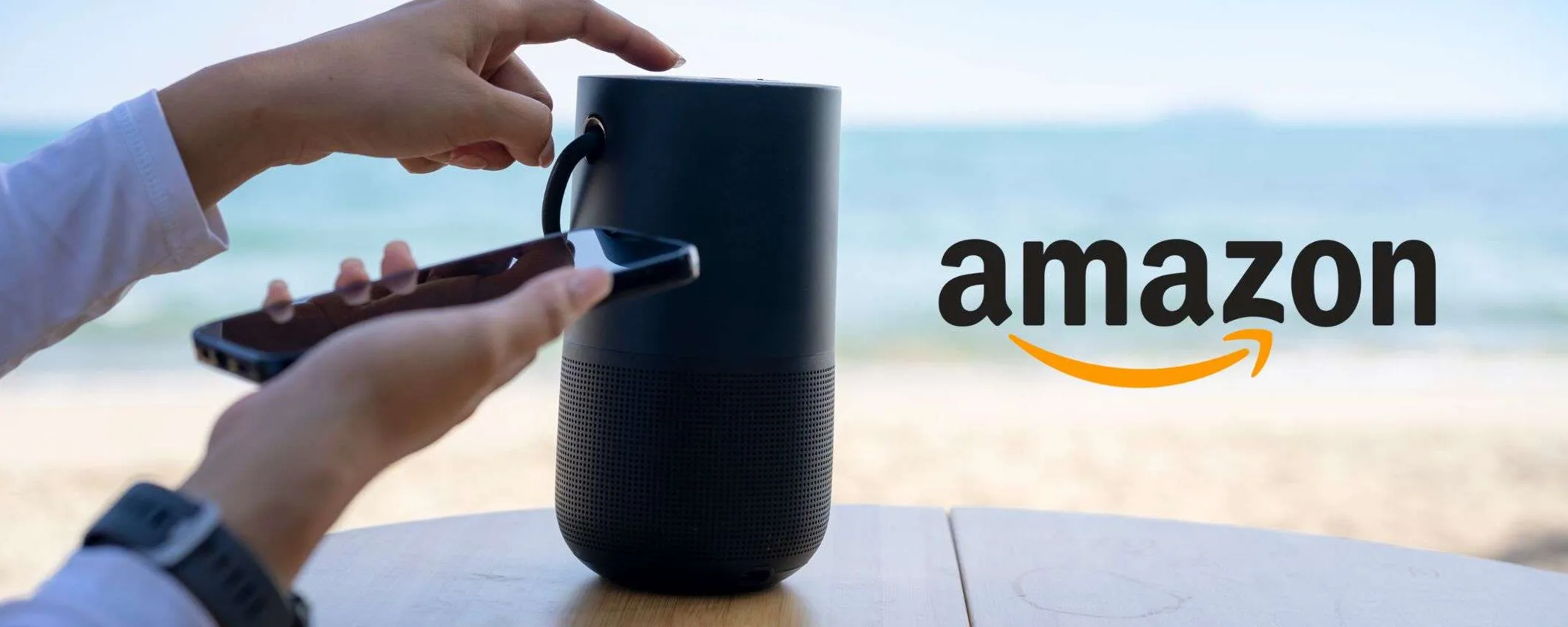 Casse bluetooth portatili per la spiaggia: le migliori in sconto su Amazon a meno di 50€