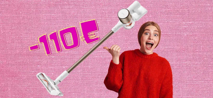 Xiaomi Vacuum Cleaner G10 Plus: la scopa elettrica delle meraviglie a 110€ in meno