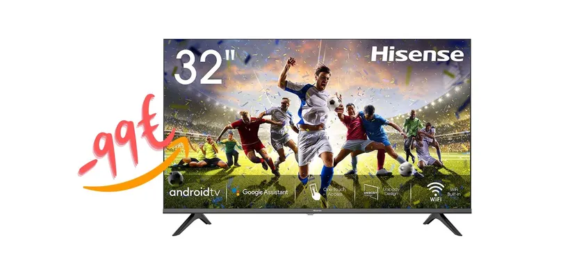 Hisense: Smart TV Android da 32 pollici a 99€ in MENO su Amazon