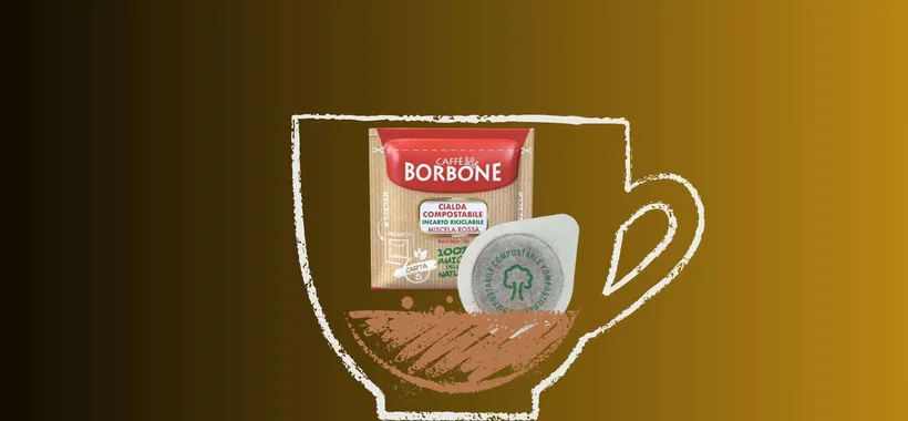150 Cialde Caffè Borbone 100% Compostabili a soli 22€